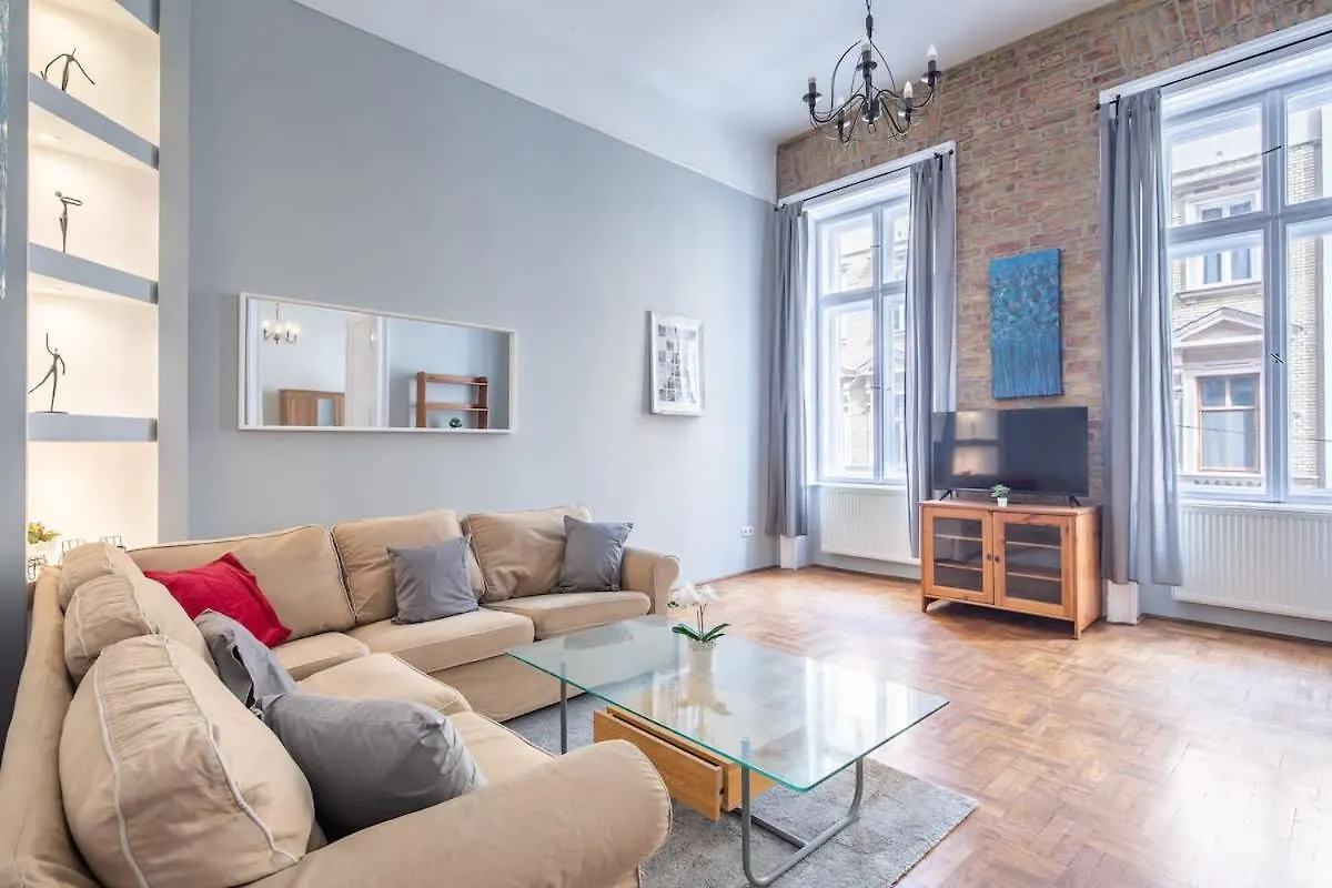 Apartman Sleek Warm Design Central Retreat Budapest Magyarország